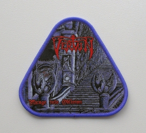 VERMIN - Plunge into Oblivion [purple border] -- Woven Patch 