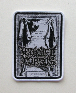 MANGLED TORSOS - Anatomia Reformata [white border] -- Woven Patch 