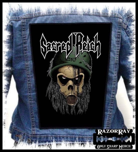SACRED REICH - Solider --- Backpatch Back Patch.jpg