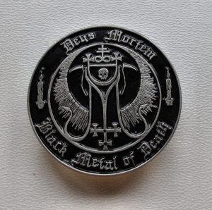Przypinka DEUS MORTEM - Black Metal Of Death