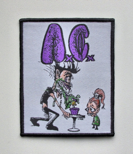 ANAL CUNT - Wearing Out Our Welcome --- patch.JPG