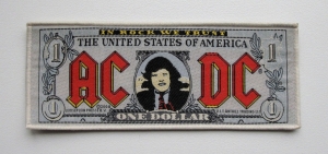 AC/DC - One Dollar  -- Woven Patch