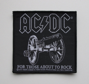 Naszywka AC/DC - For Those About to Rock