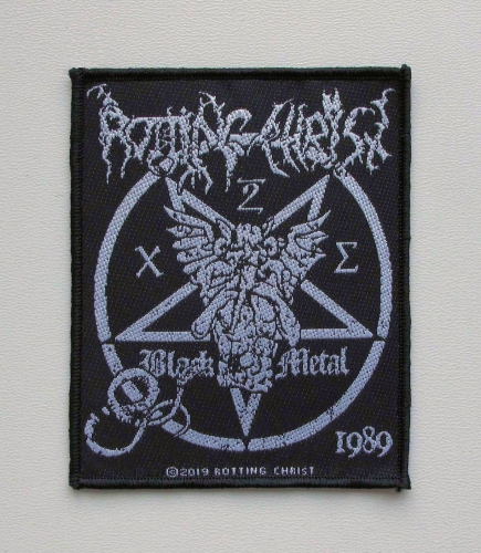 ROTTING CHRIST - Black Metal --- patch.JPG