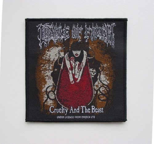 CRADLE OF FILTH - Cruelty and the Beast --- patch.JPG