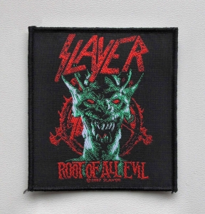 SLAYER - Root Of All Evil -- Woven Patch