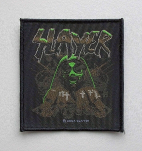 SLAYER - Gas Mask -- Woven Patch