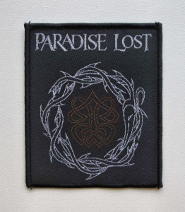 PARADISE LOST - Crown Of Thorns  -- Woven Patch 