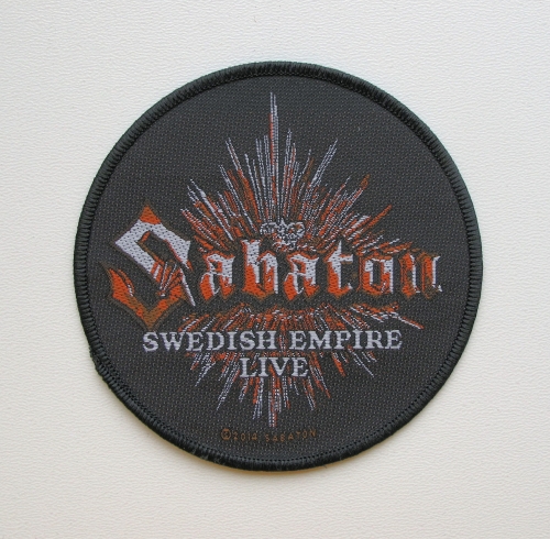 SABATON - Swedish Empire Live --- patch.JPG