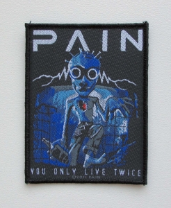 Naszywka PAIN - You Only Live Twice