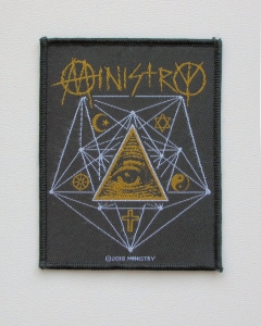 MINISTRY - All Seeing Eye -- Woven Patch