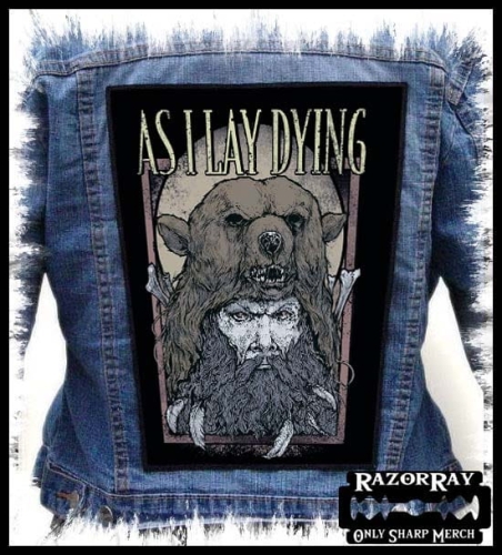 AS I LAY DYING - Woods Man --- Backpatch Back Patch.jpg