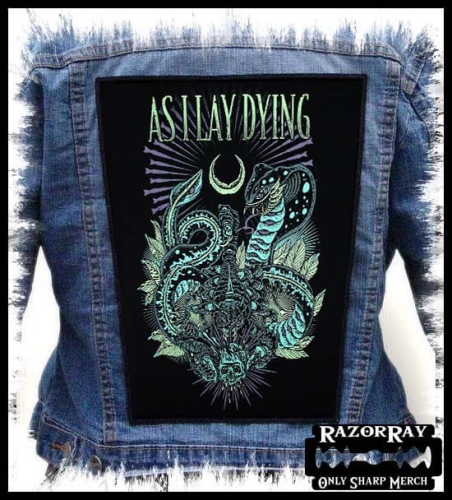 AS I LAY DYING - Snake --- Backpatch Back Patch.jpg