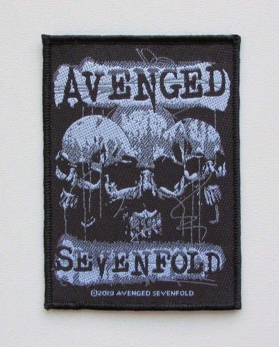 AVENGED SEVENFOLD - Three Skulls --- patch.JPG