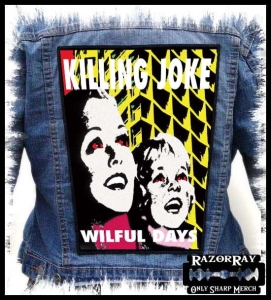 KILLING JOKE - Wilful Days -- Backpatch 