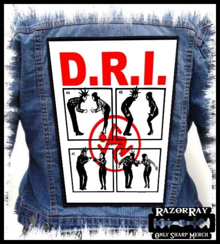 D.R.I. - Lets Dance --- Backpatch Back Patch.jpg