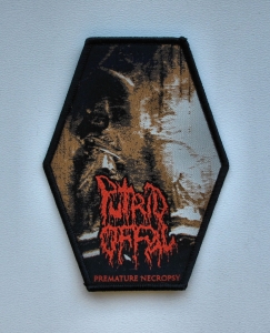 PUTRID OFFAL - Premature Necropsy [black] -- Woven Patch