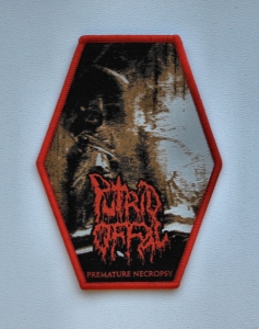 PUTRID OFFAL - Premature Necropsy [red] -- Woven Patch