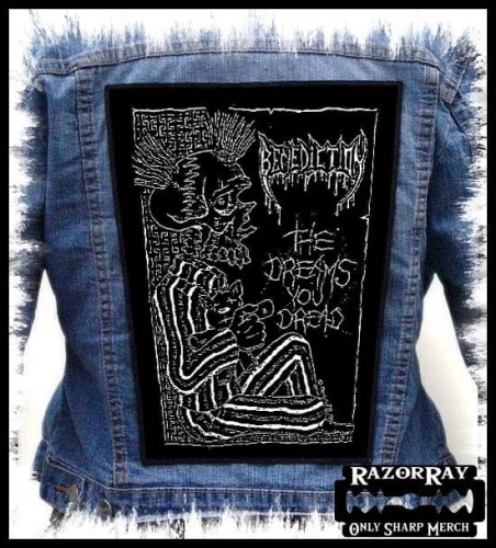 BENEDICTION - The Dreams You Dread --- Backpatch Back Patch.jpg