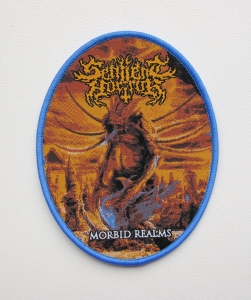 Naszywka SENTIENT HORROR - Morbid Realms [blue]