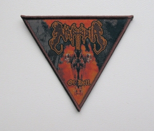 NAPHOBIA - Of Hell [brown] -- Woven Patch 