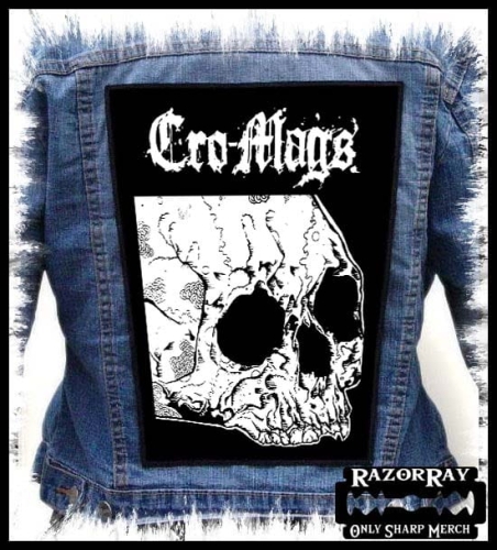 CRO-MAGS - Skull --- Backpatch Back Patch.jpg