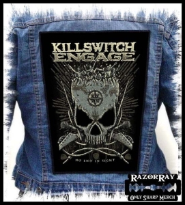 KILLSWITCH ENGAGE - No End In Sight -- Backpatch
