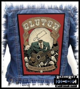 CLUTCH - Decapitation Blue -- Backpatch