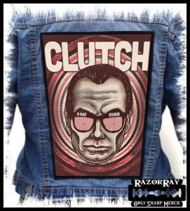CLUTCH - X-Ray Vision -- Backpatch