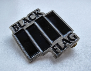 Przypinka BLACK FLAG