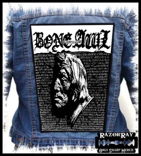 BONE AWL - Almost Dead Man --- Backpatch Back Patch.jpg