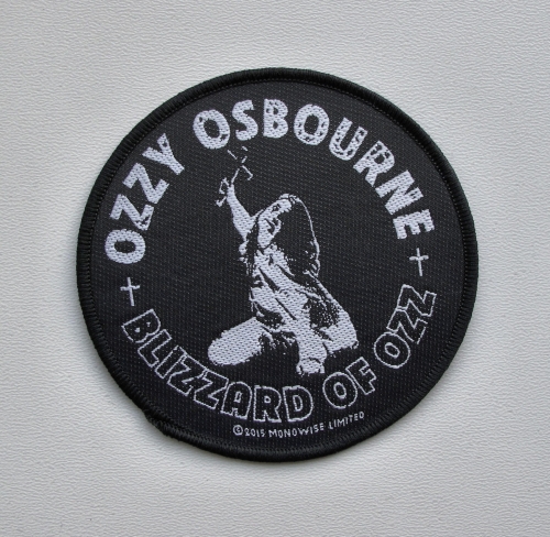 OZZY OSBOURNE - Blizzard Of Ozz --- patch.JPG