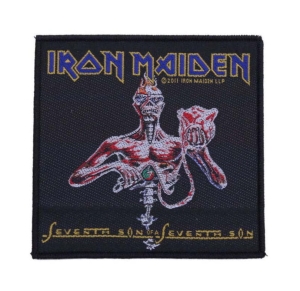 IRON MAIDEN - Seventh Son of a Seventh Son -- Woven Patch 