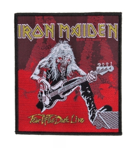 IRON MAIDEN - Fear Of The Dark Live -- Woven Patch 