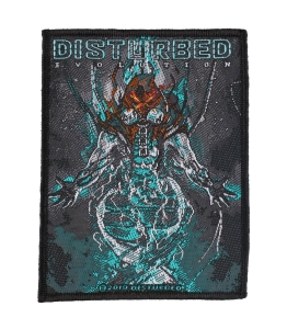DISTURBED - Evolution Hooded -- Woven Patch 