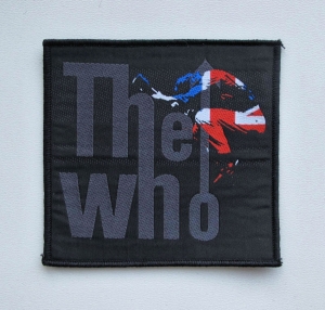 THE WHO - Pete Silhouette -- Woven Patch 