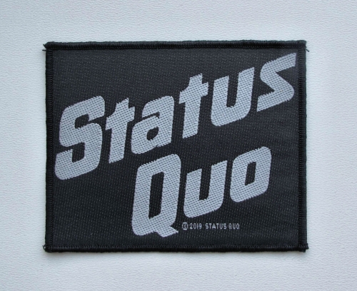 STATUS QUO - Logo --- Patch.JPG