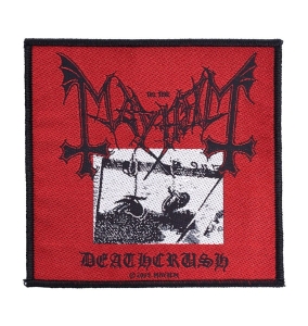 MAYHEM - Deathcrush [2009] -- Woven Patch 