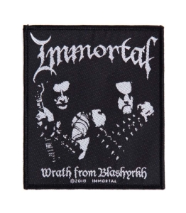 IMMORTAL - Wrath Of Blashyrkh -- Woven Patch 