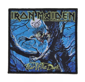 IRON MAIDEN - FEAR OF THE DARK -- Woven Patch 