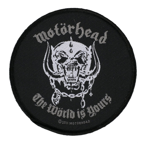 MOTORHEAD - THE WORLD IS YOURS --- patch.JPG