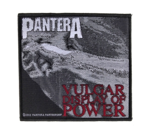 PANTERA - VULGAR DISPLAY OF POWER  -- Woven Patch