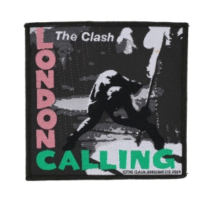 THE CLASH - LONDON CALLING -- Woven Patch