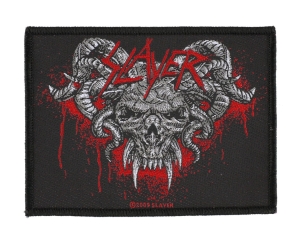 SLAYER - DEMONIC -- Woven Patch 