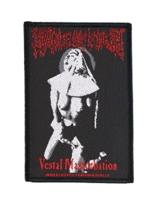CRADLE OF FILTH - - Vestal Masturbation -- Woven Patch 