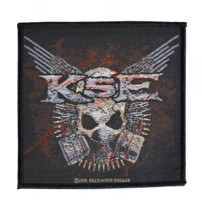 KILLSWITCH ENGAGE - Gas Mask -- Woven Patch 