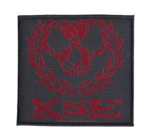 KILLSWITCH ENGAGE - Skull Wreath -- Woven Patch 