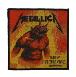 Naszywka METALLICA - JUMP IN THE FIRE
