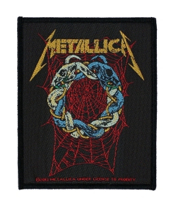 METALLICA - TANGLED -- Woven Patch 