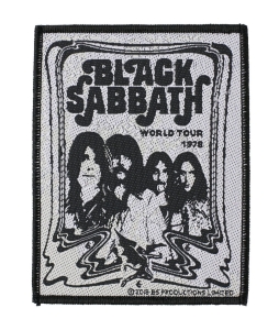 Naszywka BLACK SABBATH - World Tour 1978